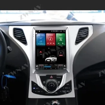 Android 10 PX6 Tesla Za Hyundai Azera 2011 2012 GPS Navigacijo, avtoradio, Predvajalnik, Vodja Enote za Večpredstavnostna Stereo Audio (Stereo zvok Zaslon IPS