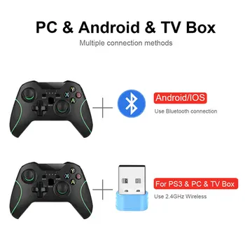 Brezžični Gamepad Za PS3/IOS/Android Telefon/PC/TV Box Palčko 2.4 G USB PC Krmilnik za Igre Za Pametni Telefon Xiaomi Dodatki