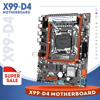 X99 D4 Motherboard LGA 2011-V3/V4 M-ATX Desktop E5 V3 CPU DDR4 RAM Podpira E5 2680V3 4620V3 2506V3 2680 V3 Mainboard