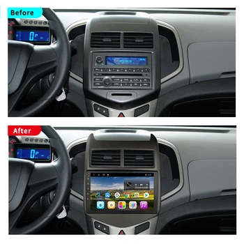 GPS Multimedijski Predvajalnik Navigacija Stereo Avto DVD Predvajalnik Za Obdobje 2010-2013 Chevy Chevrolet AVEO 9