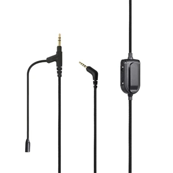 VoIP Slušalke Kabel z Mikrofonom za Boompro Gaming Slušalke V-MODA Crossfade M-100 LP LP2 M-80 Avdio - Line z Mute