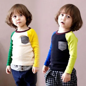 2020 Pomlad dekleta fantje majica Bombaž Moda otroke oblačila risanka Trenirka z dolgimi rokavi majice s kratkimi rokavi dojenček otroci