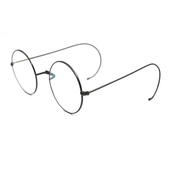 Novo vintage Ženske Kovinske Okrogle Očala Okvir Z Uho Nastavljiv Kavljem Moški v Velikosti Navaden Ogledalo Očala Očala Oculos L3